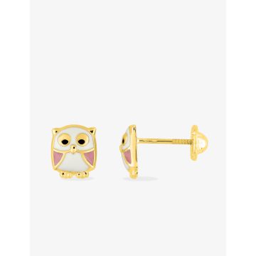 Boucles D'oreilles  Clou Or Jaune