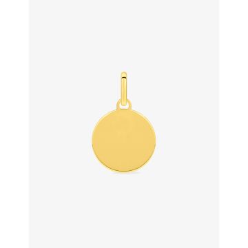 Pendentif Jeton Or Jaune