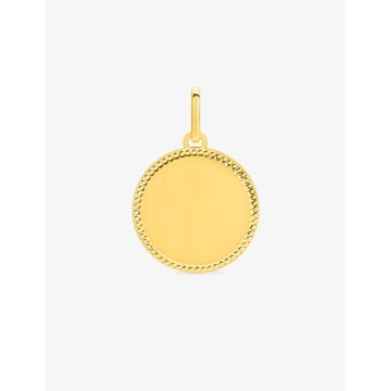 Pendentif Plq. Perlée Or Jaune