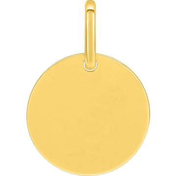 Pendentif Jeton Or Jaune