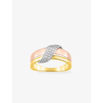 Bague Diamant 0.084ct Gh-P1p2 3 Ors