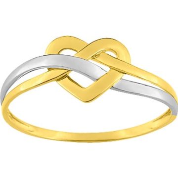 Bague Or Jaune+Rh