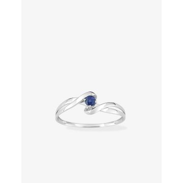 Bague Saphir Or Blanc