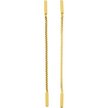 Boucles d'oreilles or jaune