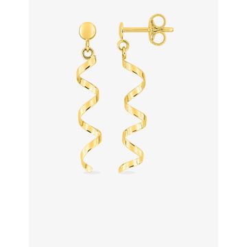 Boucles d'oreilles or jaune