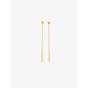 Boucles d'oreilles or jaune