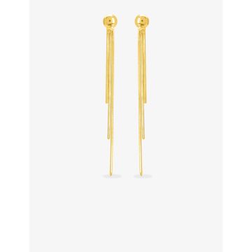 Boucles D'oreilles  Pendantes Or Jaune