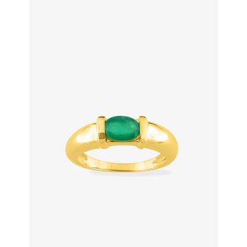 Bague Émeraude Or Jaune