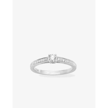 Bague Diamant 0.27ct Gh-Si