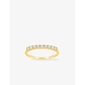 Bague Oxyde De Zirconium Or Jaune