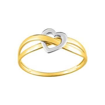Bague Or Jaune+Rh