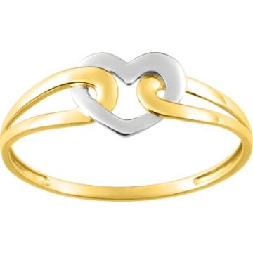 Bague Or Jaune+Rh