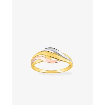 Bague Or Jaune+Rh
