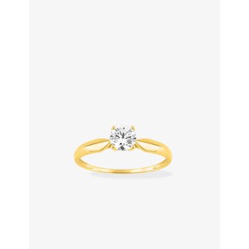 Bague Oxyde De Zirconium Or Jaune