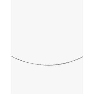 Collier Cable Or Blanc