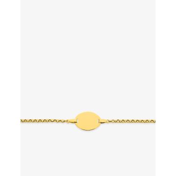 Gourmette bébé or jaune