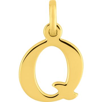 Pendentif Lettr Q Or Jaune