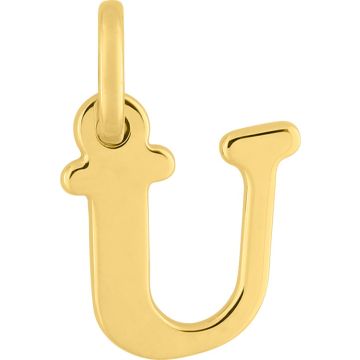 Pendentif Lettr U Or Jaune