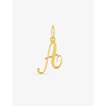 Pendentif lettre A or jaune