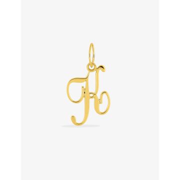 Pendentif lettre K or jaune