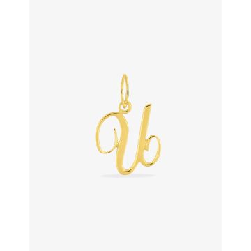 Pendentif Lettr U Or Jaune
