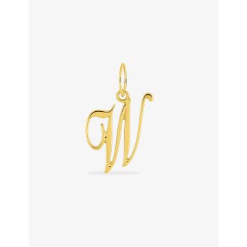 Pendentif Lettr W Or Jaune