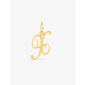 Pendentif Lettr X Or Jaune
