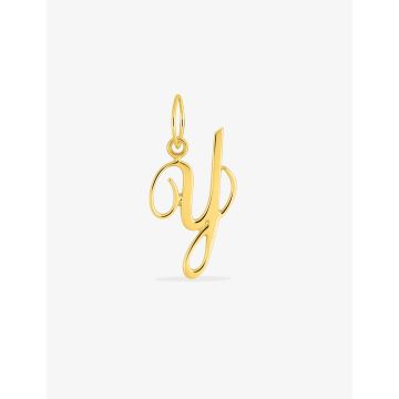 Pendentif Lettr Y Or Jaune