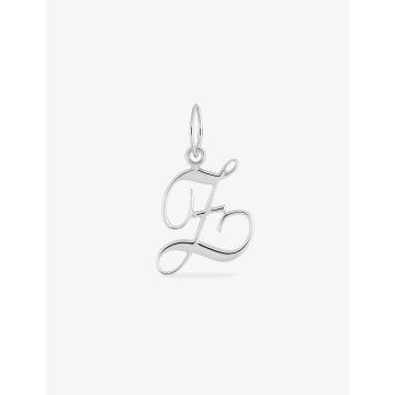 Pendentif Lettr Z Or Blanc