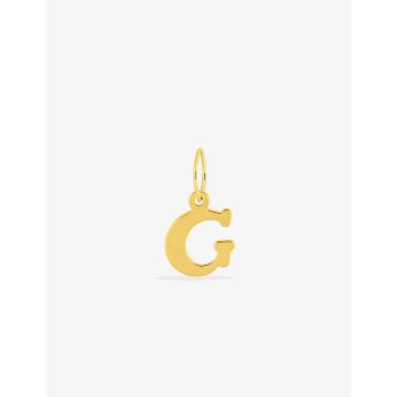 Pendentif lettre G or jaune