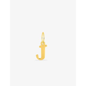 Pendentif lettre J or jaune