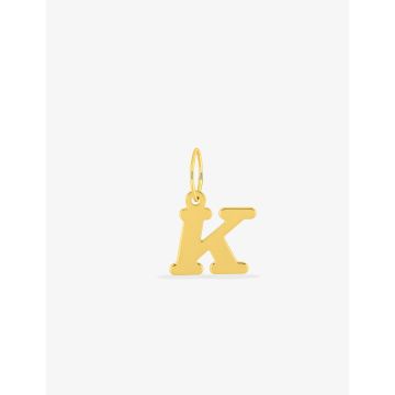 Pendentif lettre K or jaune