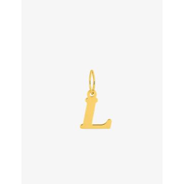 Pendentif lettre L or jaune