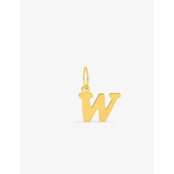 Pendentif Lettr W Or Jaune
