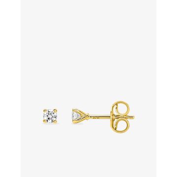 B.O. diamants 0.12ct GH SI or jaune
