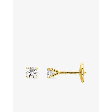 B.O. diamants 0.28ct GH SI or jaune
