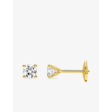 B.O. diamants 0.45ct GH SI or jaune