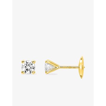 B.O. diamants 0.60ct GH SI or jaune
