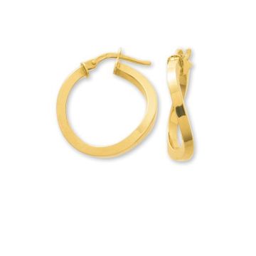 Créoles Diamètre Mm, Fil 2x2 Mm