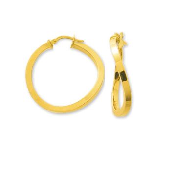 Créoles Diamètre Mm, Fil 2x2 Mm