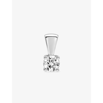 Pendentif Diamant 0.30ct Gh-Si Or Blanc