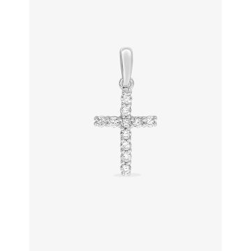 Pendentif Diamant 0.20ct Gh-Si Or Blanc
