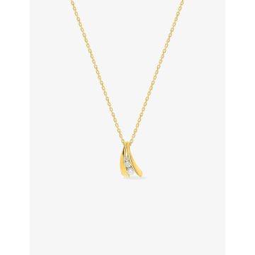 Collier diamants 0.08ct GH P1P2
