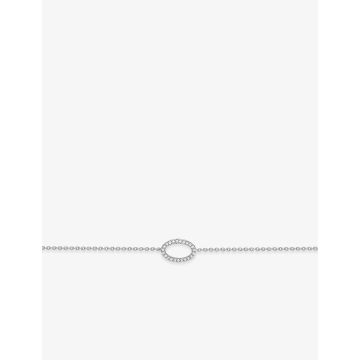 Bracelet Diamant 0.06ct Gh-P1p2 Or Blanc