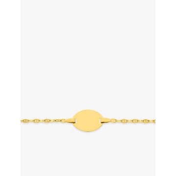 Gourmette bébé or jaune