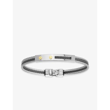Bracelet Vis  Or Jaune Acier