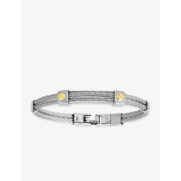 Bracelet Vis  Or Jaune Acier