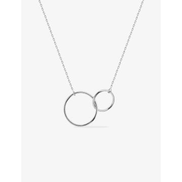 Collier Fantaisie Or Blanc