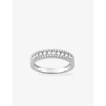 Bague Diamant 0.50 Or Blanc