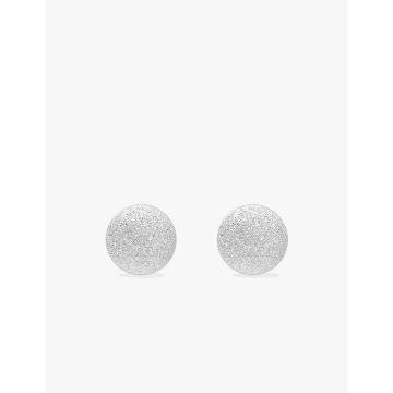 Boucles D'oreilles  Clou 4mm Or Jaune+Rh